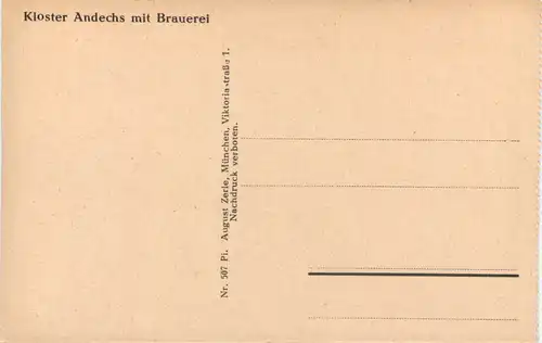 Andechs, Kloster mit Brauerei -545478