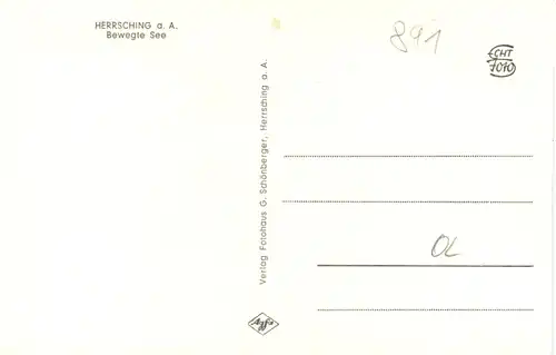 Herrsching am Ammersee, Bewegte See -545660