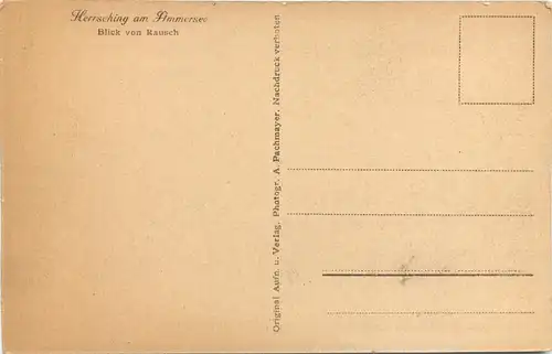 Herrsching am Ammersee, Blick von Rausch -545578