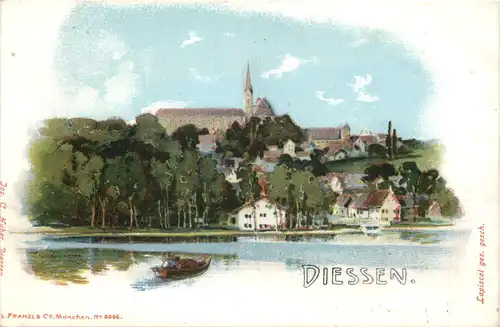 Diessen am Ammersee - Litho -670912