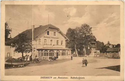 Diessen am Ammersee - Bahnhofplatz -671184