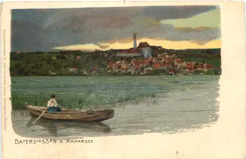 Diessen am Ammersee - Litho -670946