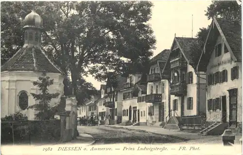 Diessen am Ammersee - Prinz Ludwigstrasse -671156