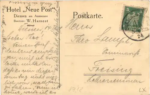 Diessen am Ammersee - Hotel neue Post -671106