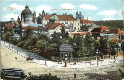 Dresden - Ausstellungspalast -671374