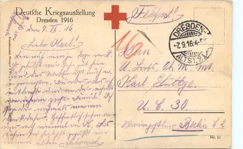 Dresden - Deutsche Kriegsausstellung 1916 -671336