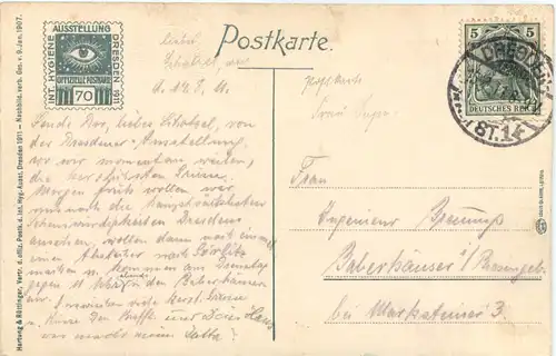 Dresden - Internationale Hygiene Ausstellung 1911 -671356