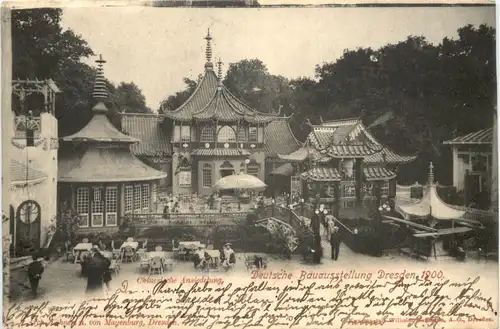 Dresden - Deutsche Bauausstellung 1900 -671388