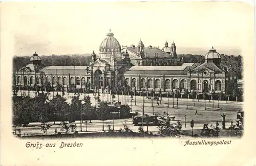 Dresden - Ausstellungspalast -671376