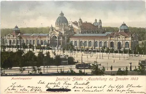 Dresden - Deutsche Städte Ausstellung 1903 -671382