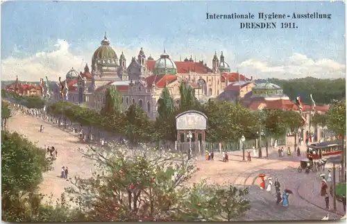 Dresden - Internationale Hygiene Ausstellung 1911 -671340