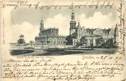 Dresden - Prägekarte -671604