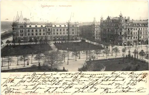 Dresden - Sachsenplatz -671808