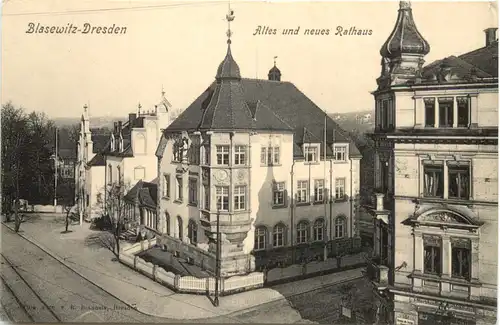 Blasewitz-Dresden - Altes und neues Rathaus -672024