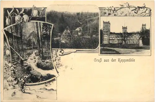 Rockau bei Dresden - Gruss aus der Keppmühle -671896