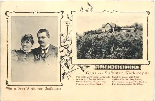 Dresden - Gruss vom Staffelstein Niederpoyritz -671928