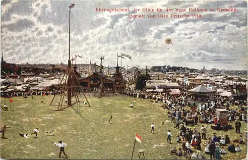 Dresden - Ehrengeschenk der Bogenschützengilde -671760