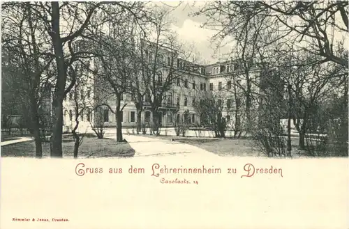 Gruss aus dem Lehrerinnenheim zu Dresden -672164