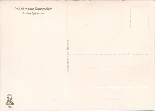 Dresden - Dr. Lahmanns Sanatorium -672008