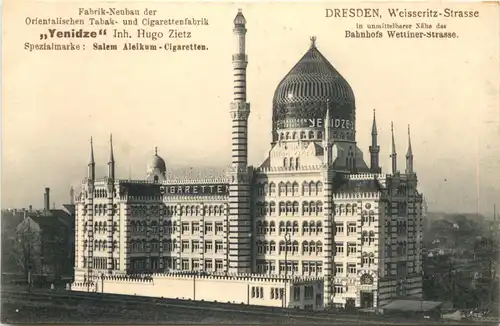 Dresden - Orientalishce Tabak und Cigarrenfabrik Yenidze -671850