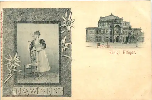 Dresden - Erika Weidekind - Königl. Hofoper -671970