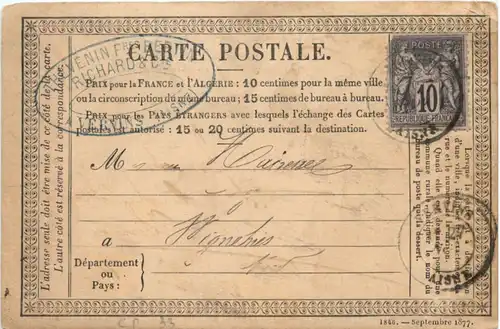 France Algerie - Carte postale Vervins -672334