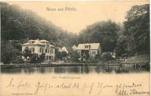 Gruss aus Pillnitz - Am Friedrichsgrunde -672202