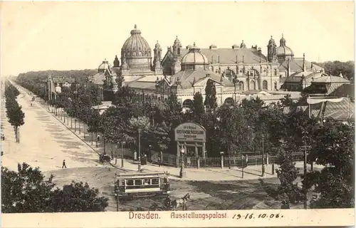 Dresden - Ausstellungspalast -672120