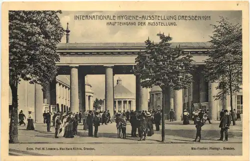 Dresden - Internationale Hygiene Ausstellung 1911 -672110
