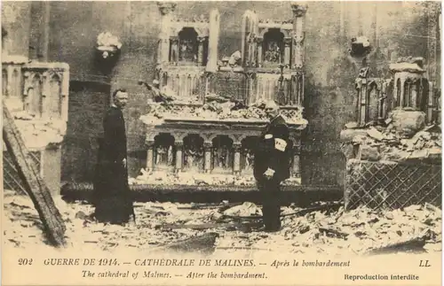 Malines - Guerre de 1914 -672452
