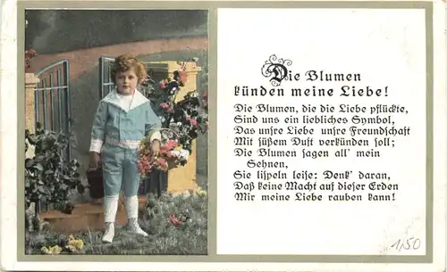 Kind - Die Blumen -672572