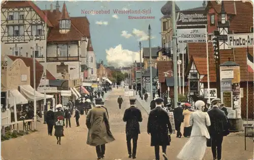 Westerland auf Sylt - Strandstrasse - Feldpost -672668