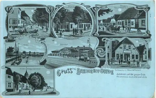 Gruss aus Bremervörde - Litho -672614