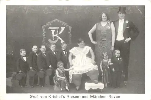 Gruss von Krichels Riesen und Märchen Revue -672772