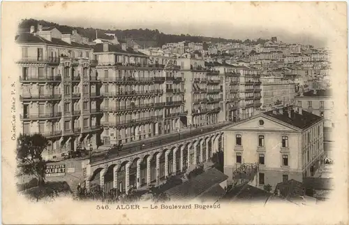 Alger - Le Boulevard Bugeaud -673014
