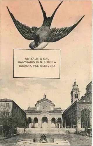 Un saluto dal Santuario di NS Della Guardia Valpolcevera -672696