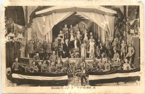 WW1 Wandertheater der Armee Abt A - Feldpost 30. Reserve Division -672858