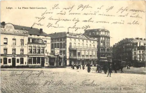 Liege - La Place Saint Lambert -672878