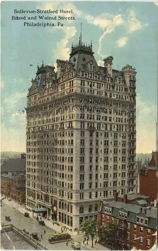 Philadelphia - Bellevue Stratford hotel -672926