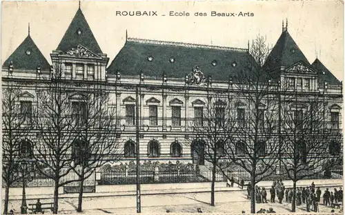 Roubaix Ecole des Beaux Arts - Feldpost 30. Reserve Division -672984