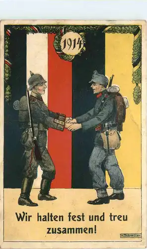 WW1 - Wir halten fest und treu zusammen -673354