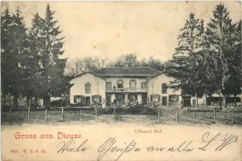 Gruss aus Dieuze - L Essart hof -672988