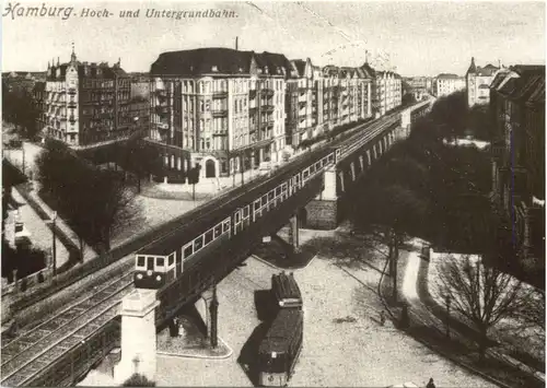 Hamburg - Hochbahn - REPRO -673558