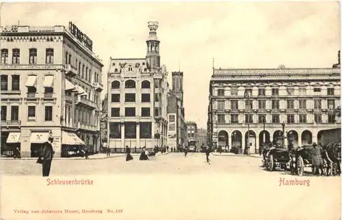 Hamburg - Schleusenbrücke -673654