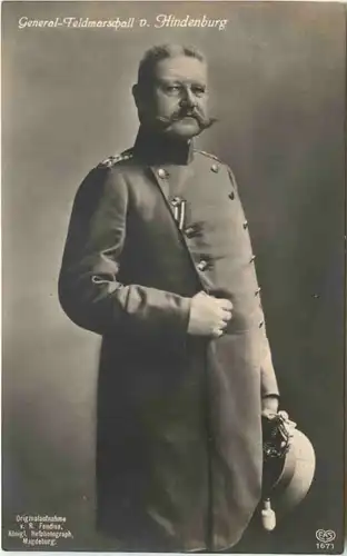 General Feldmarschall von Hindenburg -673324