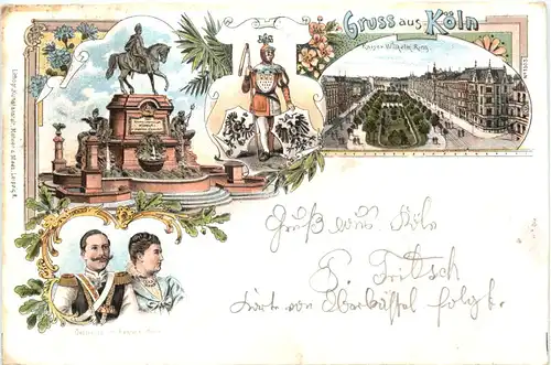 Gruss aus Köln - Litho -673238