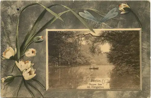 Berlin - Neuer See im Tiergarten -673758