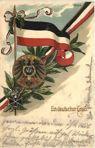 Ein deutscher Gruss - FeldpostRes Feldart. Regiment 54 -673382