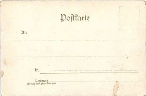 Gabelbach Goethehäuschen - Litho -673816