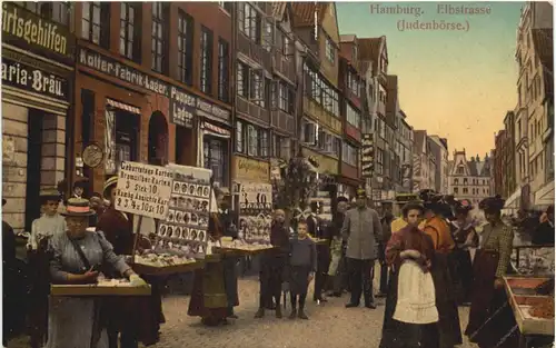 Hamburg - Elbstrasse - Judenbörse -673604